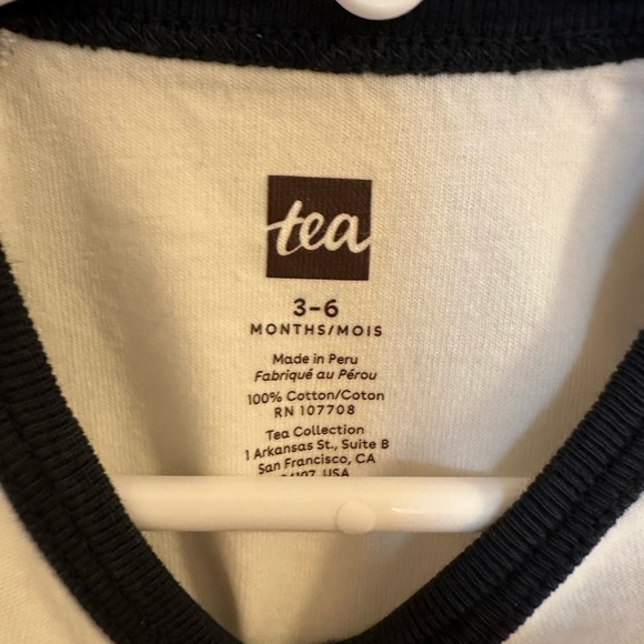 Trio of Tea Collection Baby T Shirts 3-6 Month - Picture 10 of 11